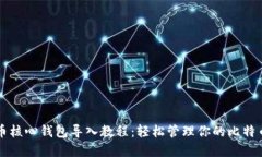 比特币核心钱包导入教程