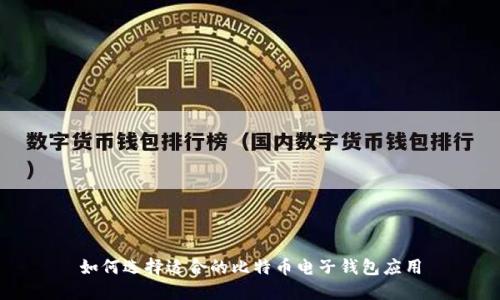 如何选择适合的比特币电子钱包应用